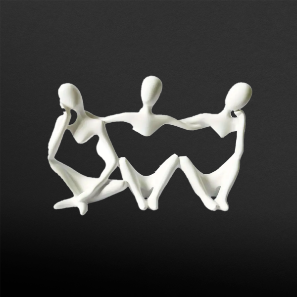 Abstract Statue - Friends